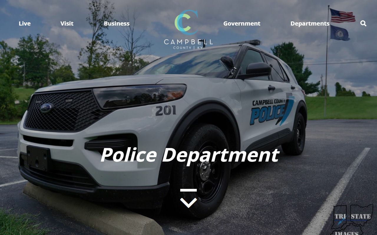 Campbell County arrest records police public records access page